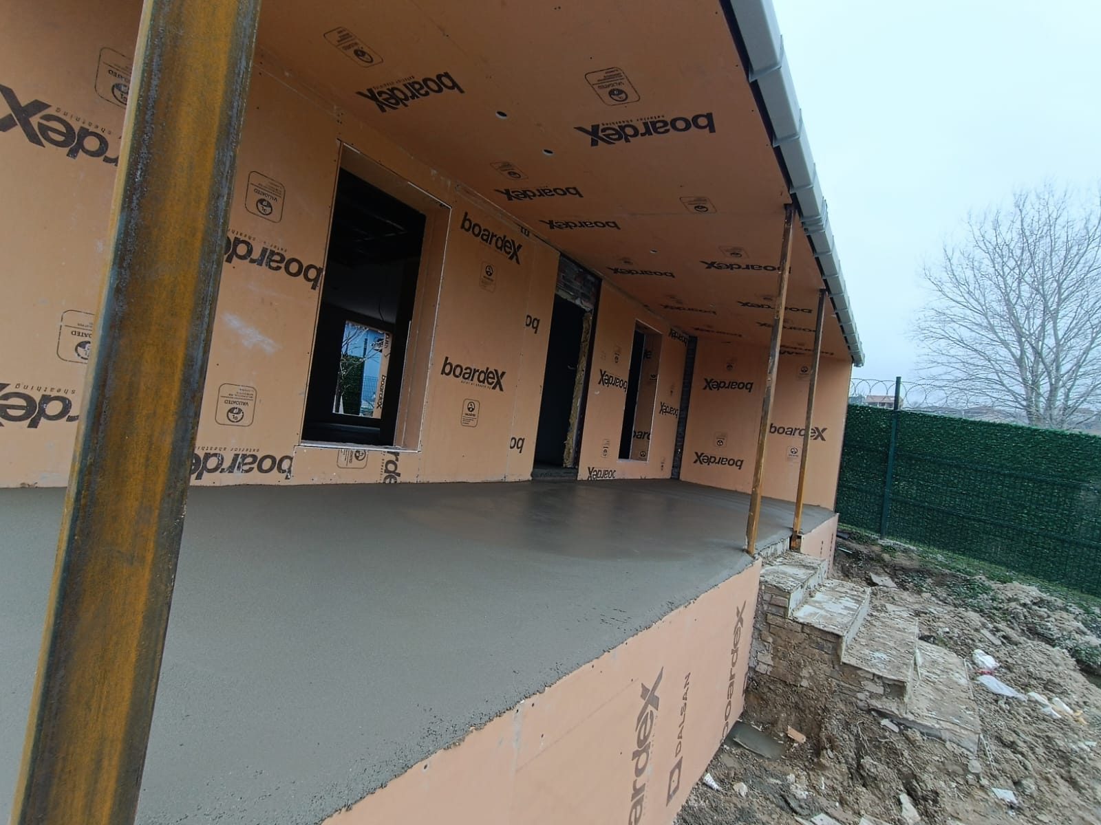 Monolitik beton zemin