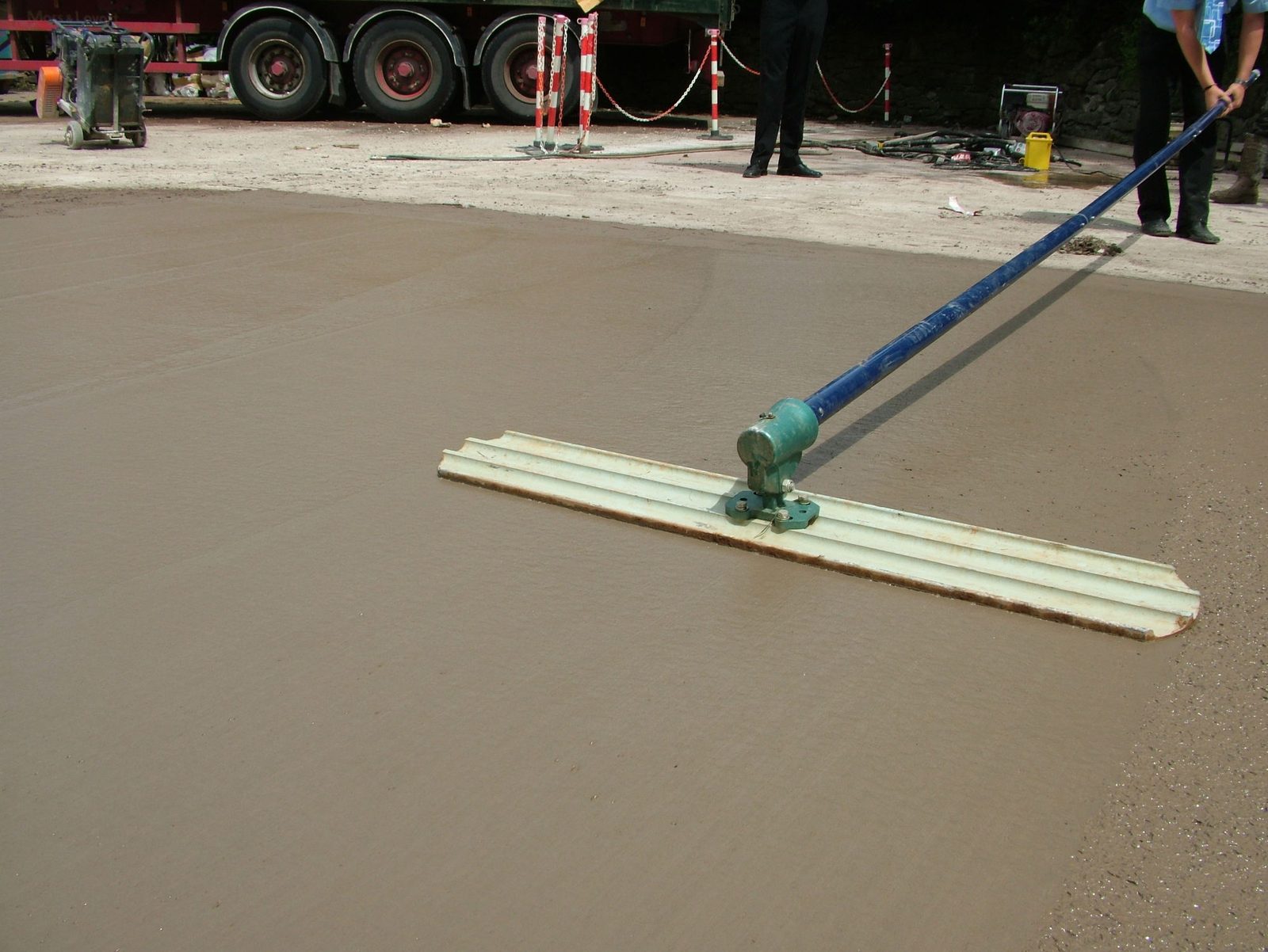 Açık Saha Betonu teknik çalışma