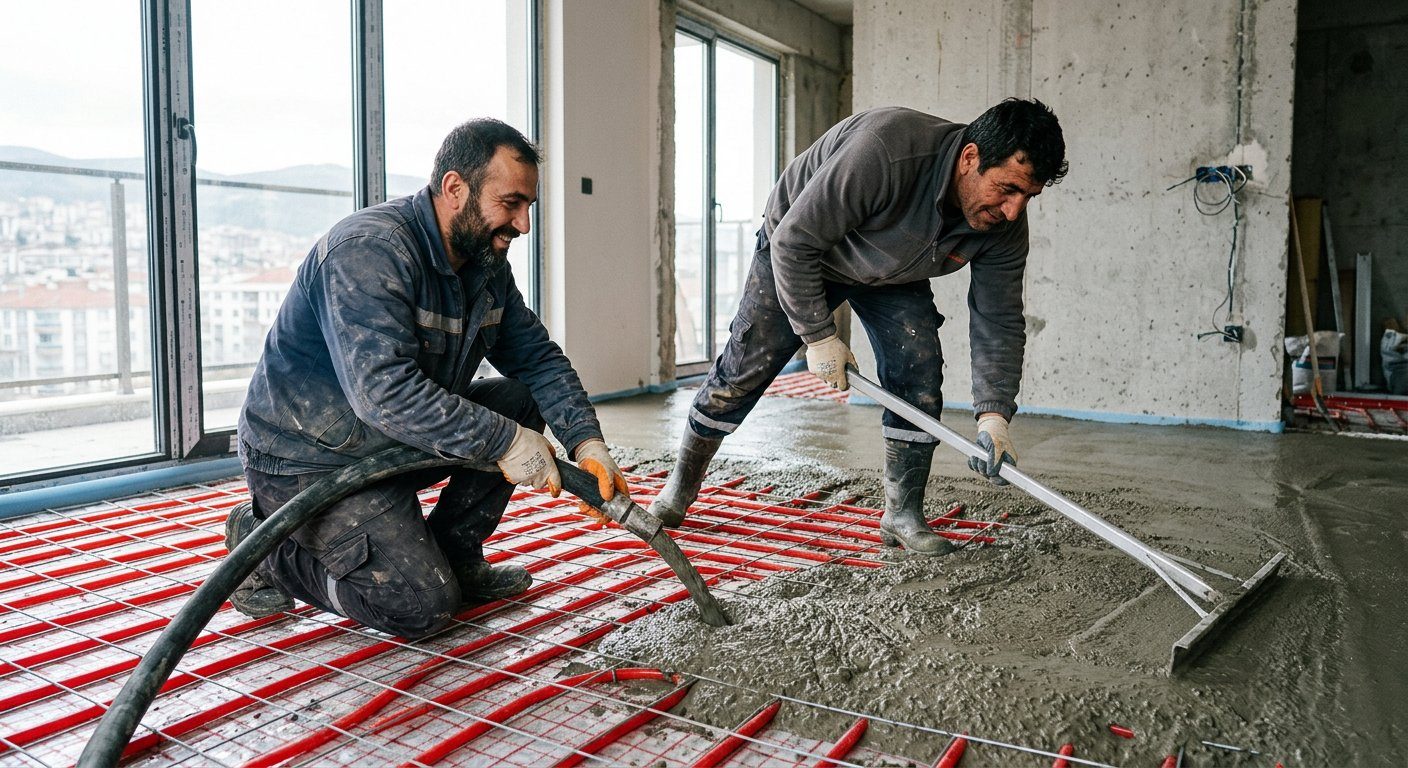 Beton Perdah hazırlık çalışması
