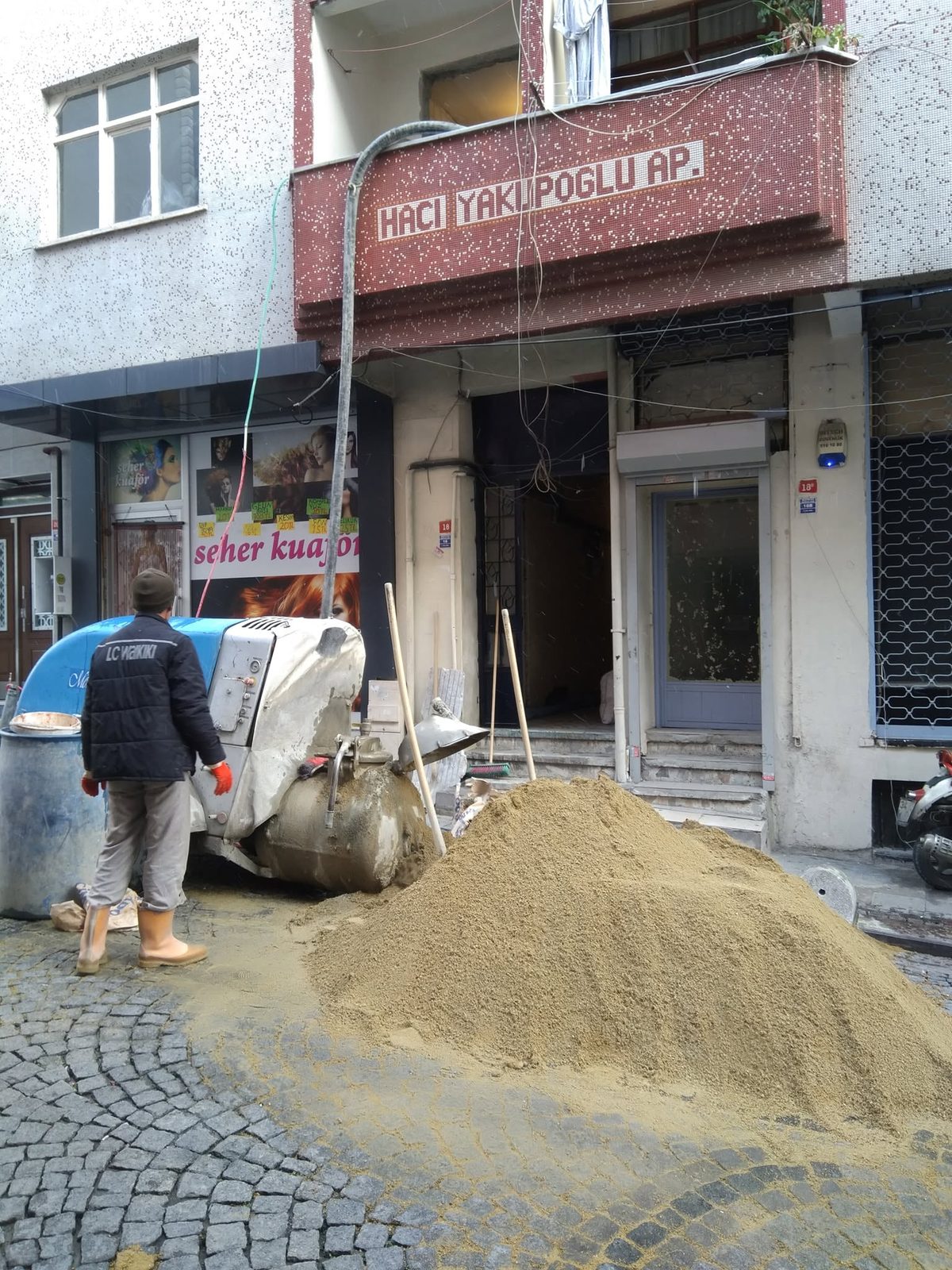Zemin Şapı Uygulaması teknik çalışma